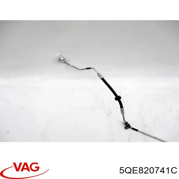 Шланг кондиционера, от радиатора к испарителю 5QE820741C VAG