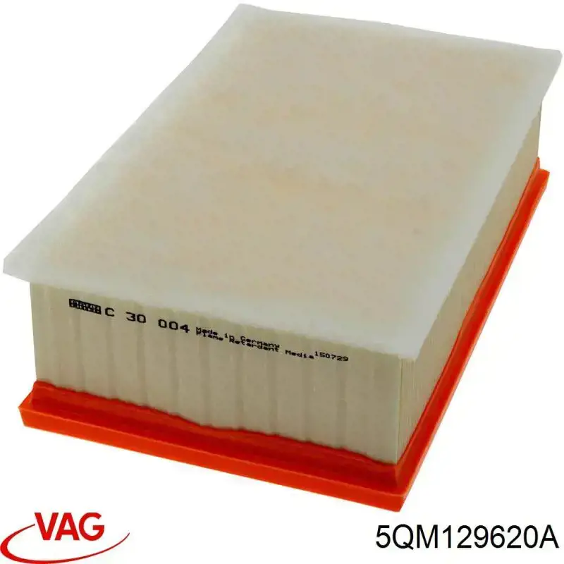 5QM129620A VAG Воздушный фильтр двигателя