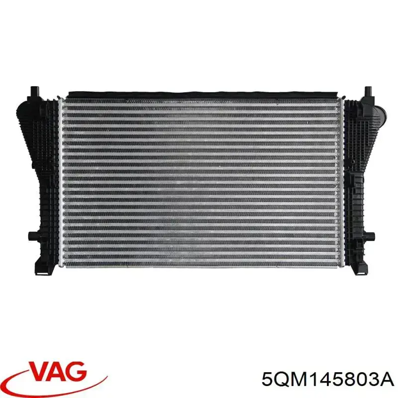 5QM145803A VAG radiador de intercooler