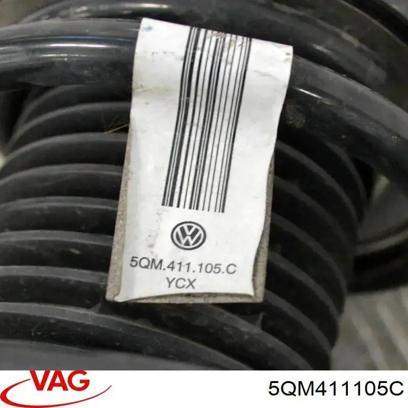 Купить 5QM411105C VAG Винтовая пружина подвеска