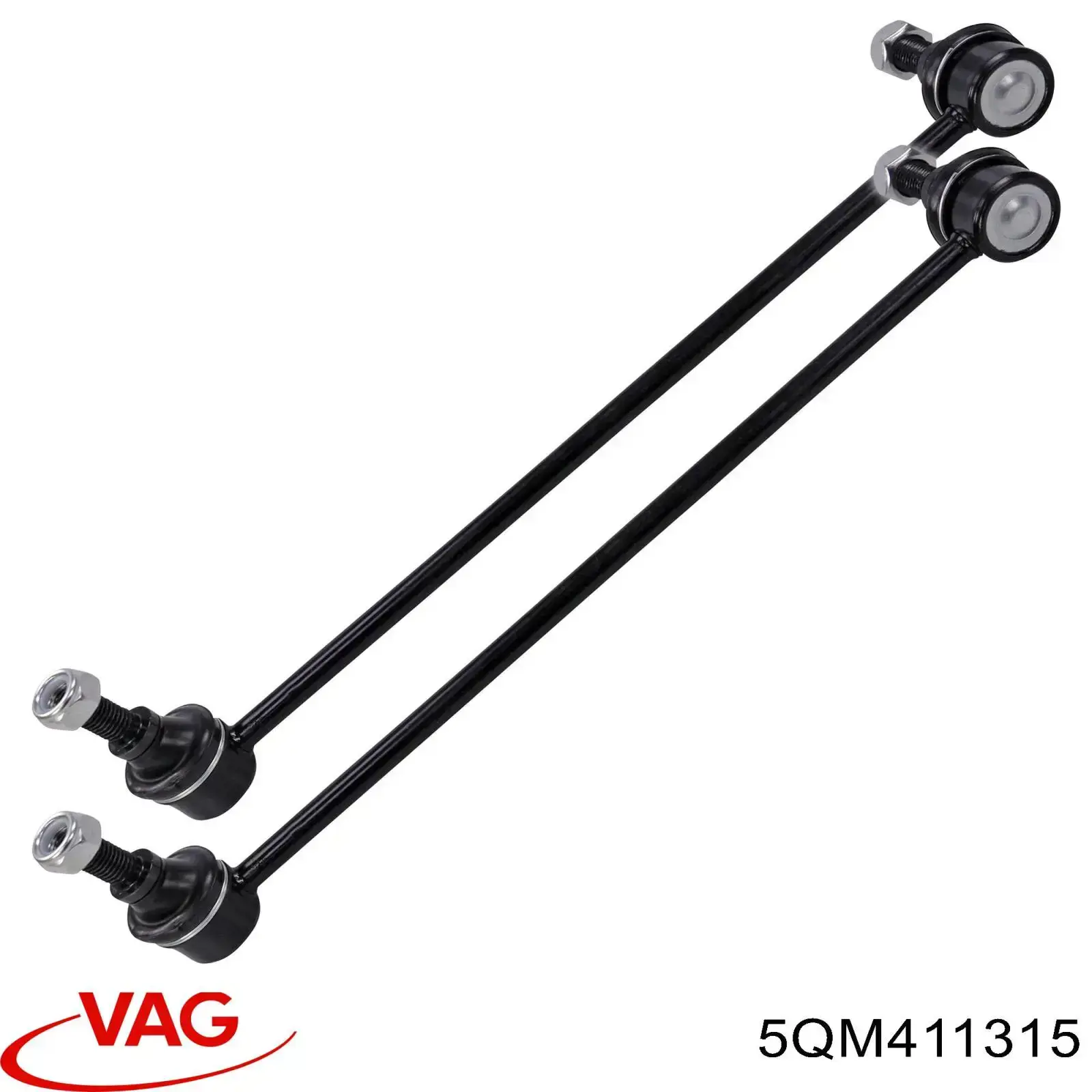 Тяга переднего стабилизатора VAG 5QM411315 цена, от 5.07 USD