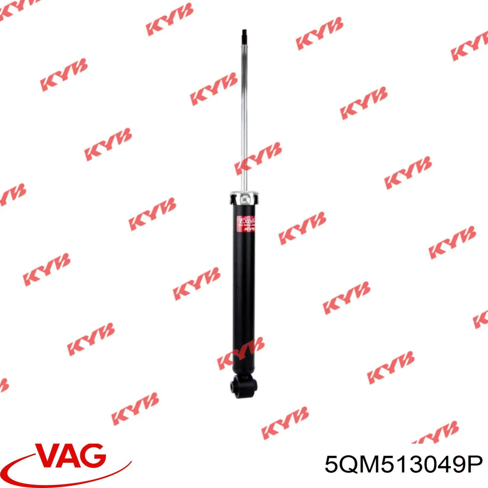 Купить 5QM513049P VAG Амортизатор задней подвески