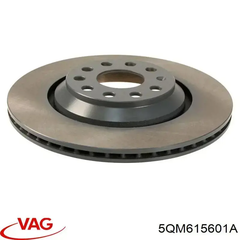 Задний тормозной диск VAG 5QM615601A цена, от 10.14 USD