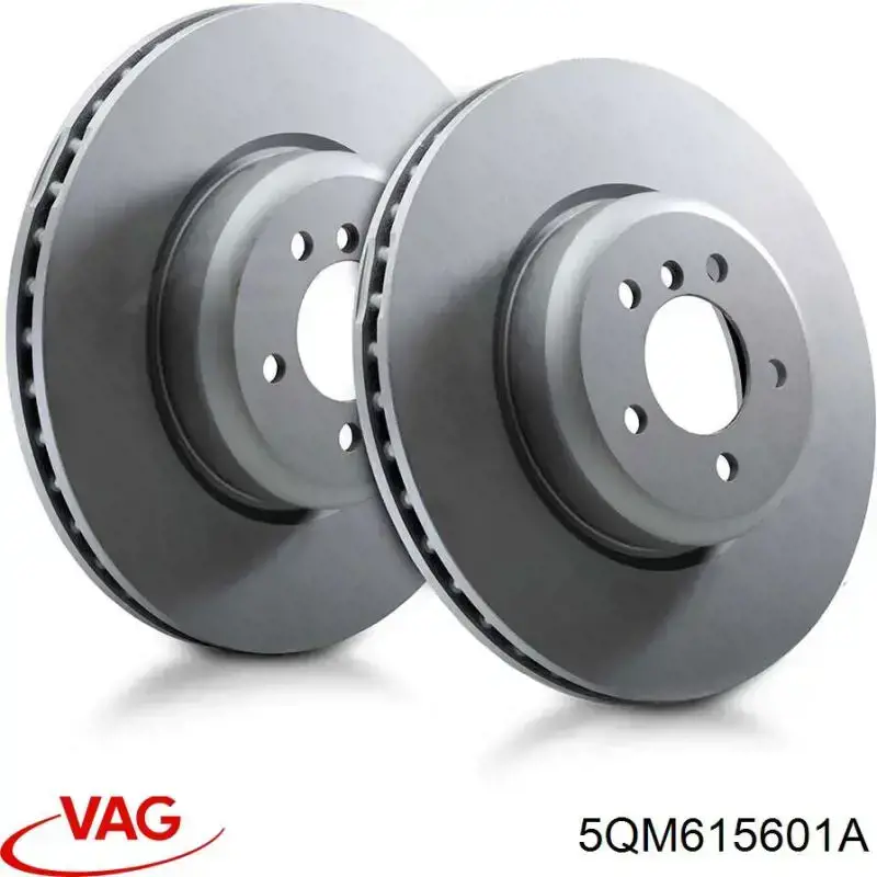 Тормозные диски 5QM615601A VAG