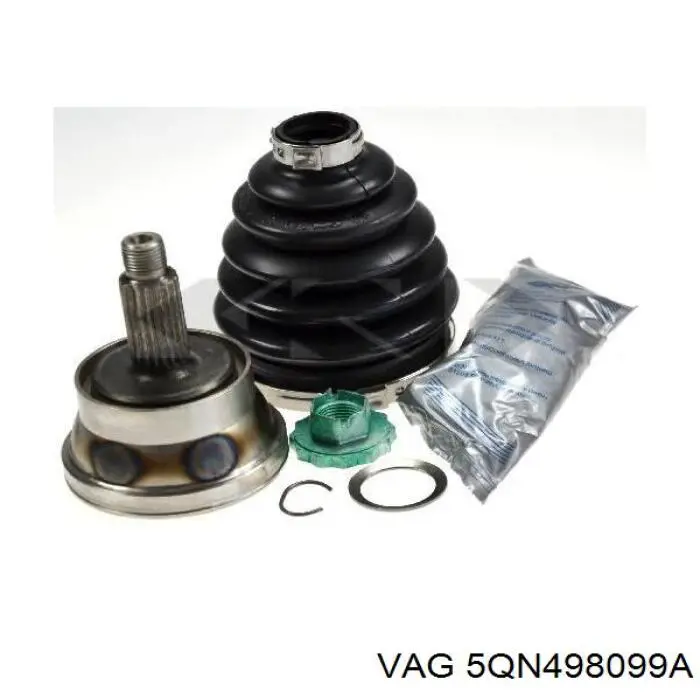 Купить 5QN498099 VAG Внешняя граната