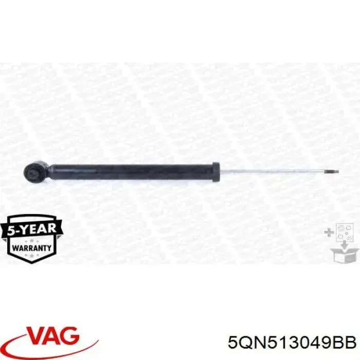 Стойка амортизатора задняя VAG 5QN513049BB цена, от 26.34 USD