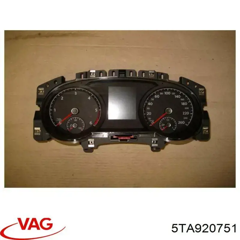 Приборная доска (щиток приборов) VAG 5TA920751 цена, от 241.25 USD