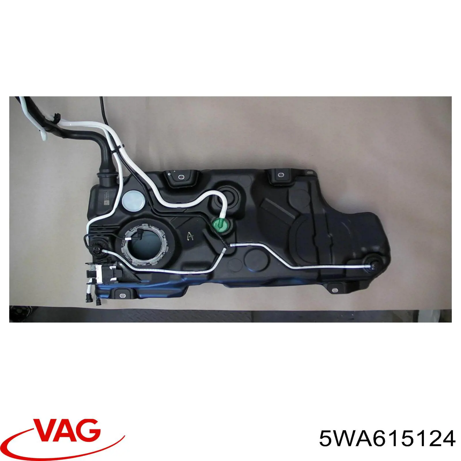 5WA615124 VAG Суппорт тормозной, передний, правый
