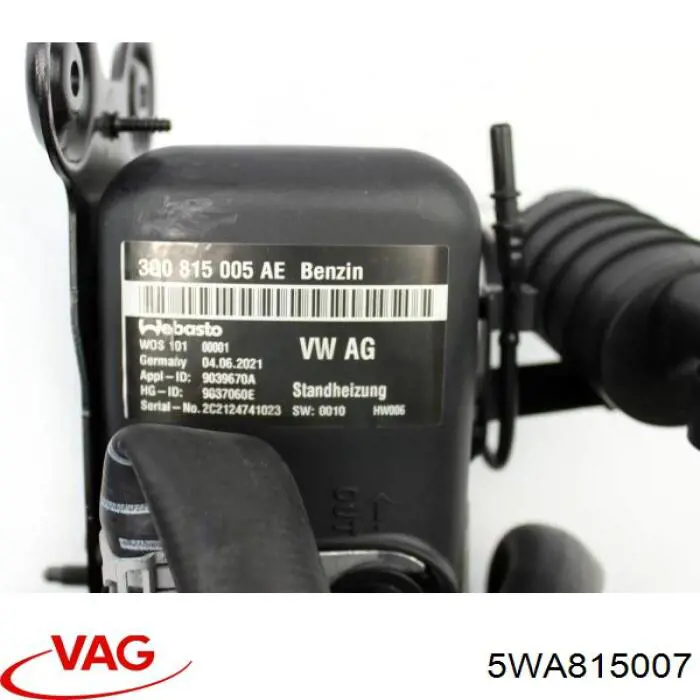 Купить 5WA815007 VAG Электроподогреватель воздуха системы отопления салона