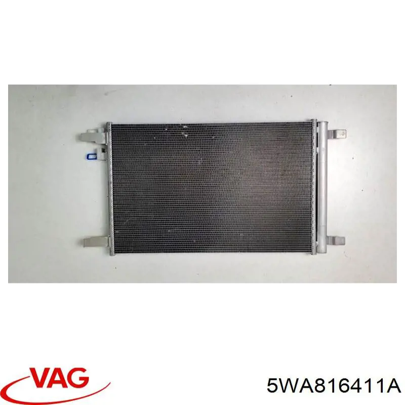Radiador de aparelho de ar condicionado para Volkswagen Passat (B8, 3G5)