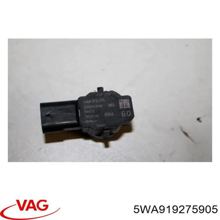 Датчик сигнализации парковки (парктроник), задний VAG 5WA919275GRU цена, от 58.73 USD