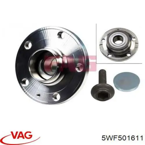 Купить 5WF501611 VAG Задняя шпиндель