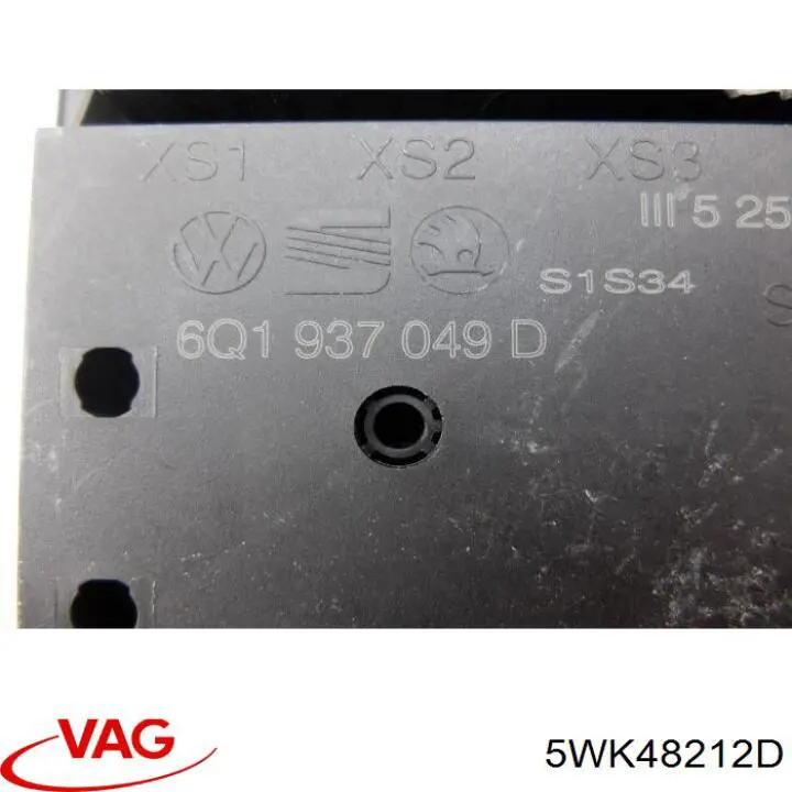 5WK48212D VAG Монтажный блок предохранителей
