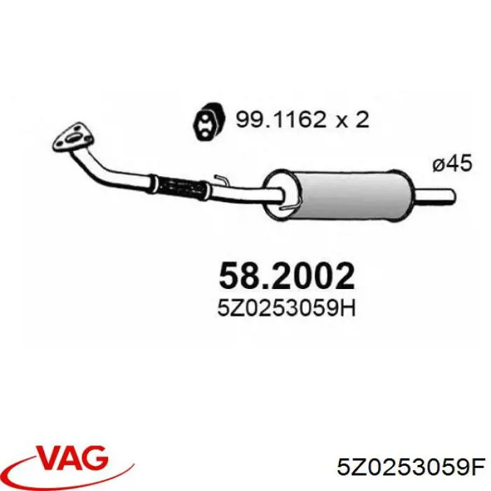  5Z0253059F VAG