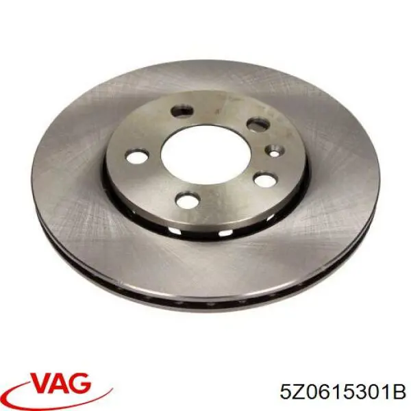 5Z0615301B VAG диск тормозной передний