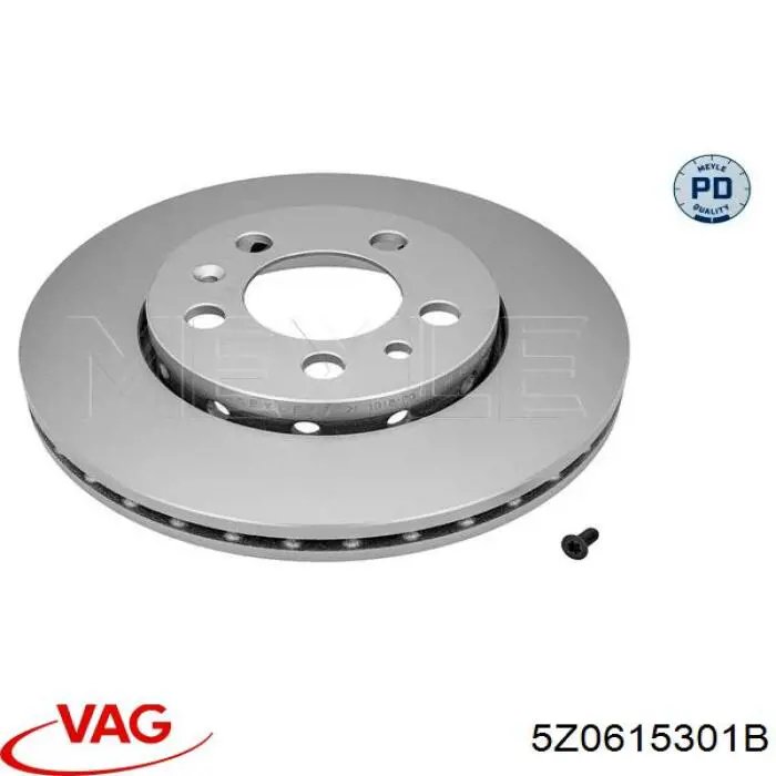 Купить 5Z0615301B VAG Ротор тормозной