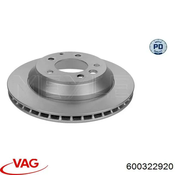 Задний тормозной диск VAG 600322920 цена, от 72.55 USD