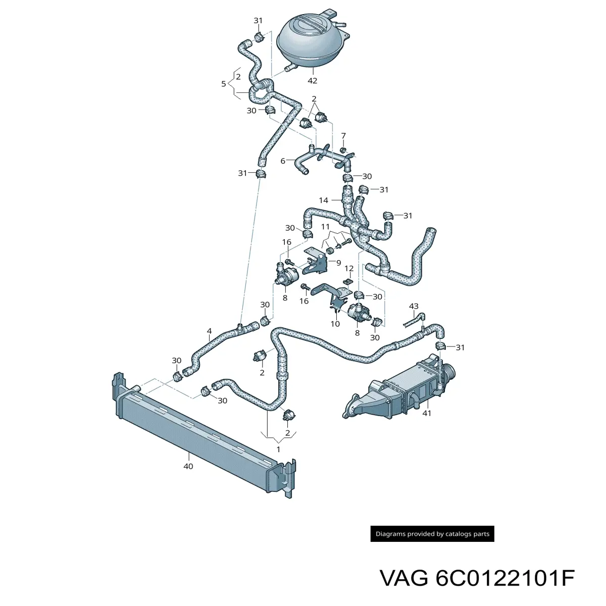  6C0122101F VAG