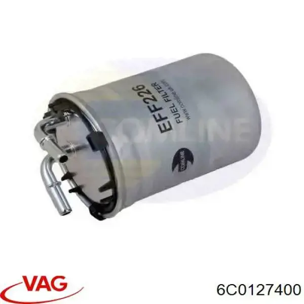 Купить 6C0127400 VAG Фильтр-отстойник топлива грубой очистки
