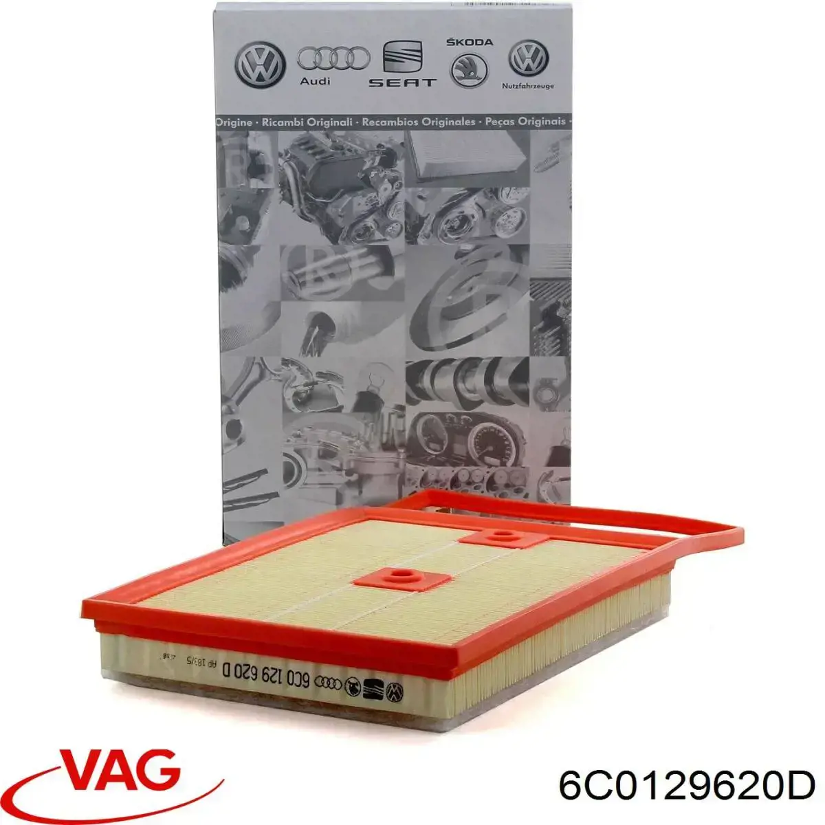 6C0129620D VAG воздушный фильтр