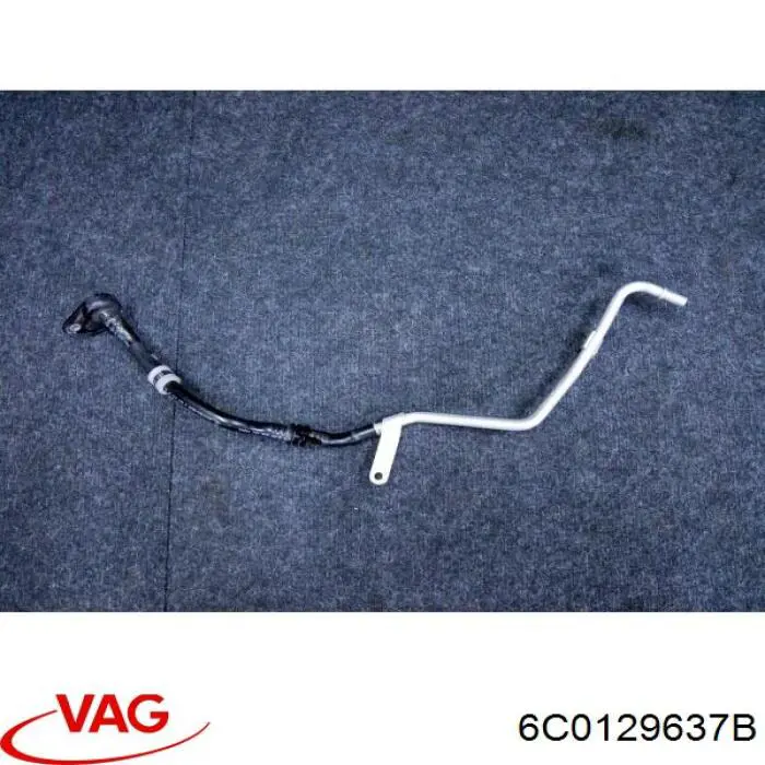 Дренажный шланг корпуса воздушного фильтра 6C0129637B VAG