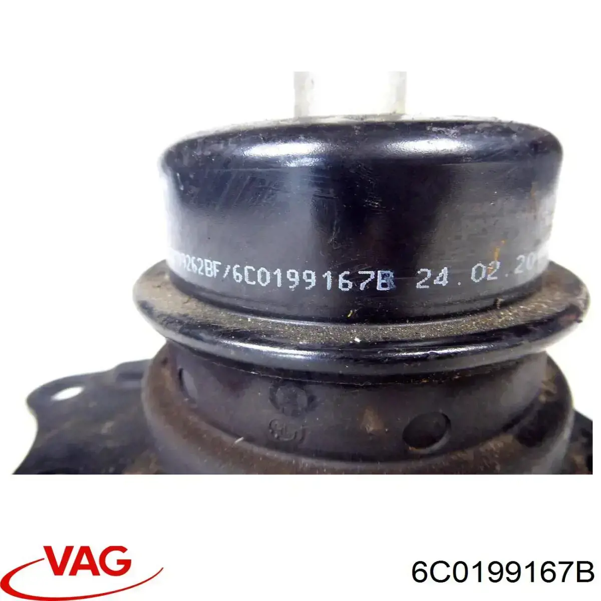 6C0199167B VAG coxim (suporte direito de motor)