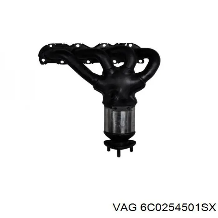 Купить 6C0254501SX VAG Передняя часть глушителя