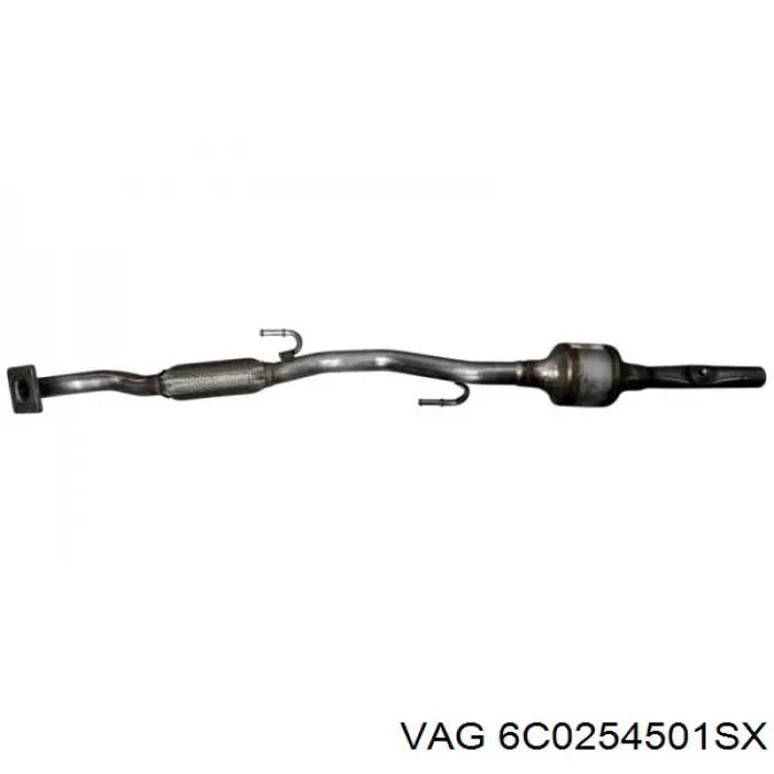 Глушитель, передняя часть VAG 6C0254501SX цена, от 332.52 USD