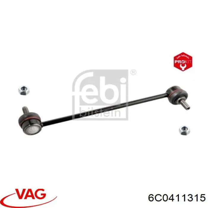 Тяга переднего стабилизатора VAG 6C0411315 цена, от 12.67 USD