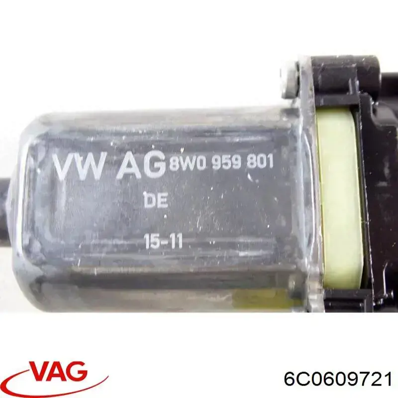 6C0609721 VAG Трос ручного тормоза задний правый/левый