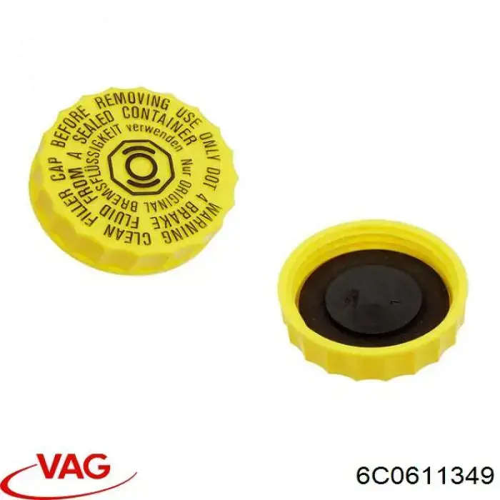 Крышка бачка главного тормозного цилиндра VAG 6C0611349
