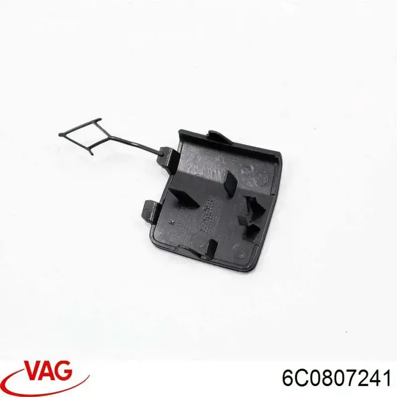 Заглушка буксировочного крюка в передний бампер VAG 6C0807241 цена, от 9.80 USD
