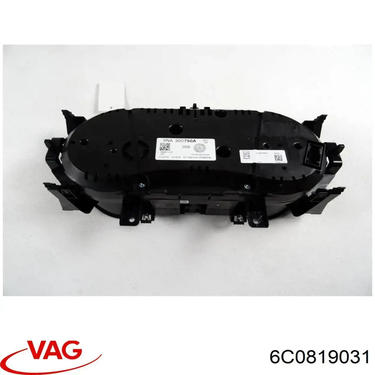 6C0819031 VAG Радиатор отопителя салона