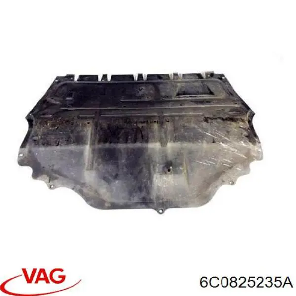 6C0825235A VAG proteção de motor, de panela (da seção de motor)