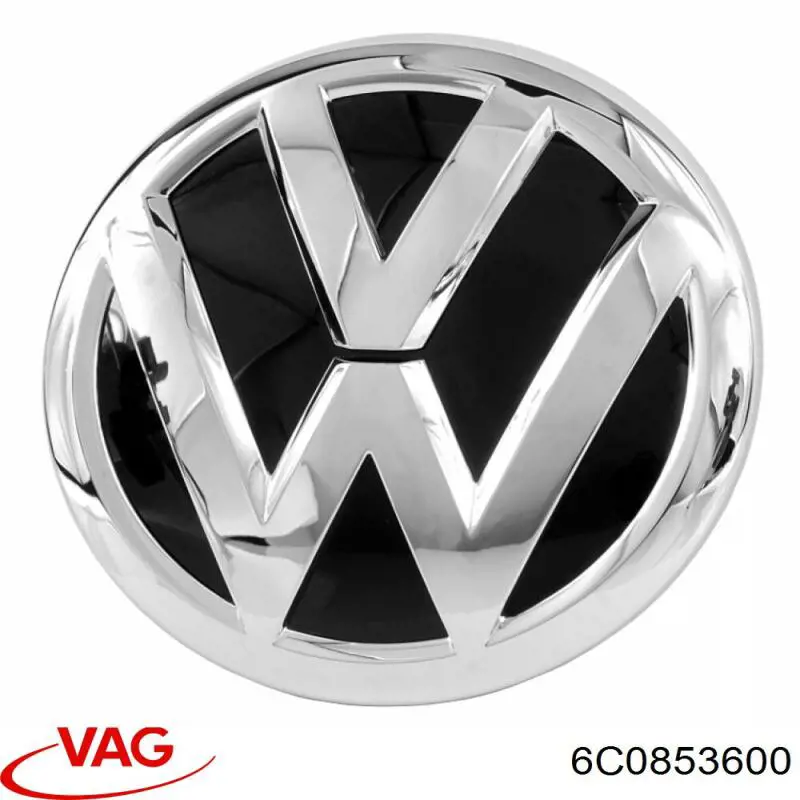 Эмблема решетки радиатора на Volkswagen Polo V RUS 