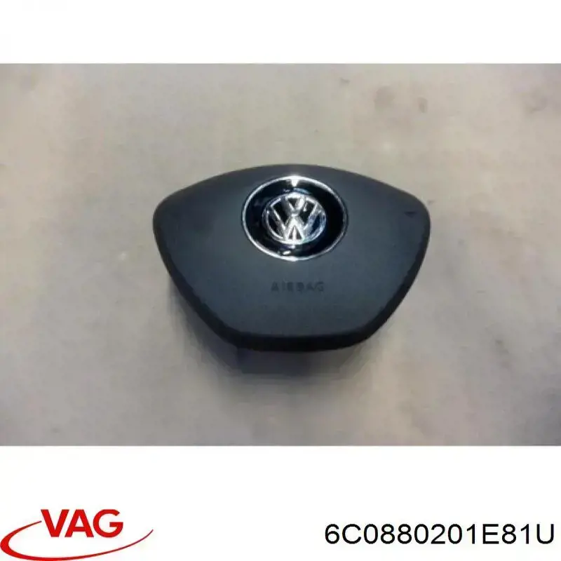 6C0880201E81U VAG Подушка безопасности водителя