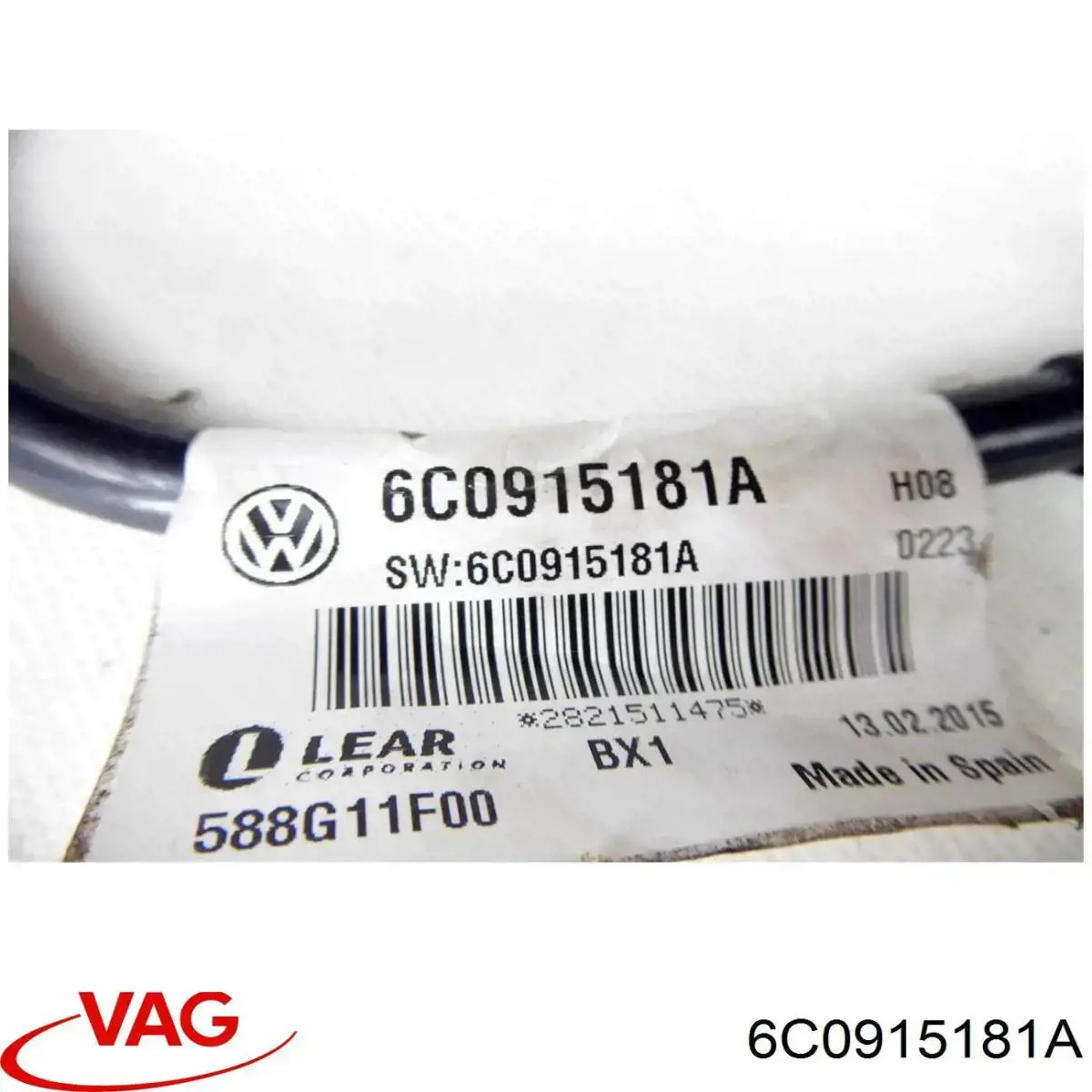 Кабель массы аккумулятора (АКБ) VAG 6R0915181E цена, от 28.22 USD