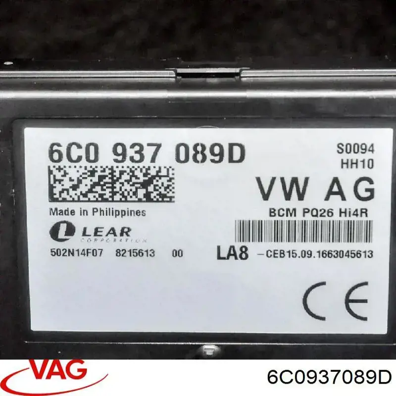 6C0937089D VAG 