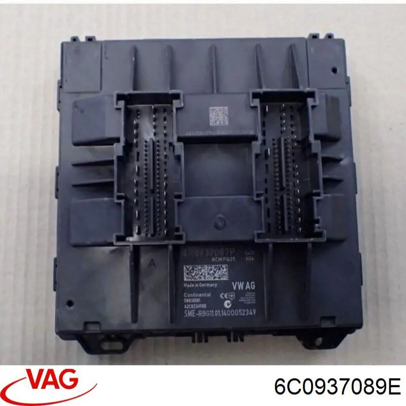 6C0937089E VAG Módulo de confort original y equivalente