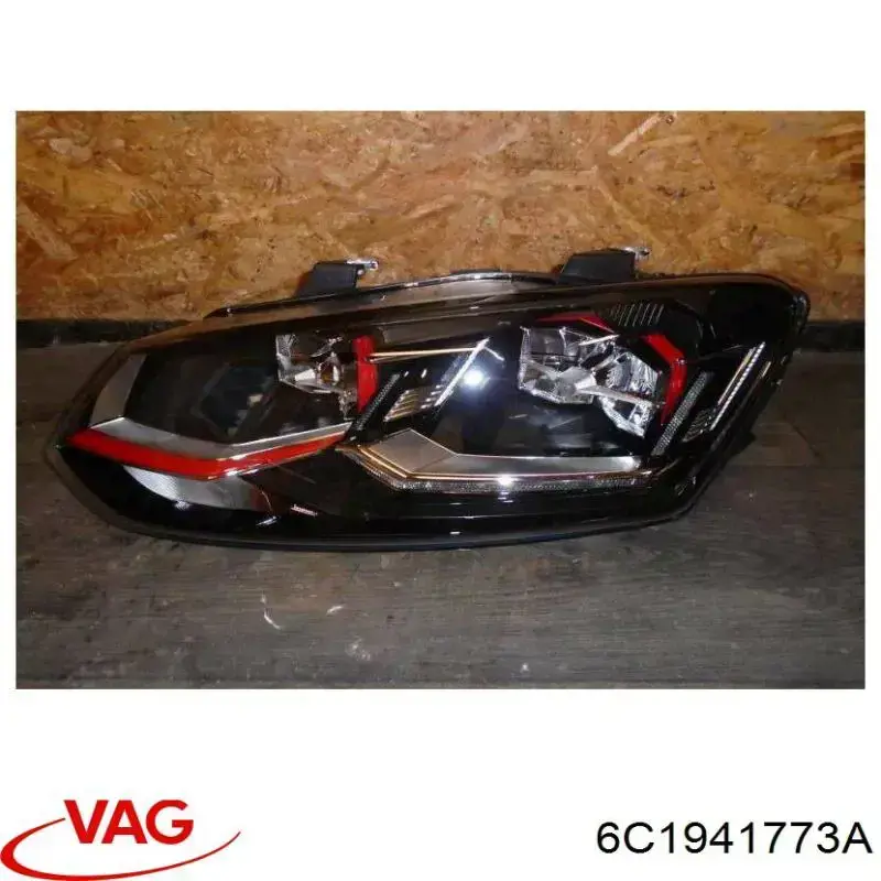 Правая блок фара VAG 6C1941773A цена, от 635.59 USD