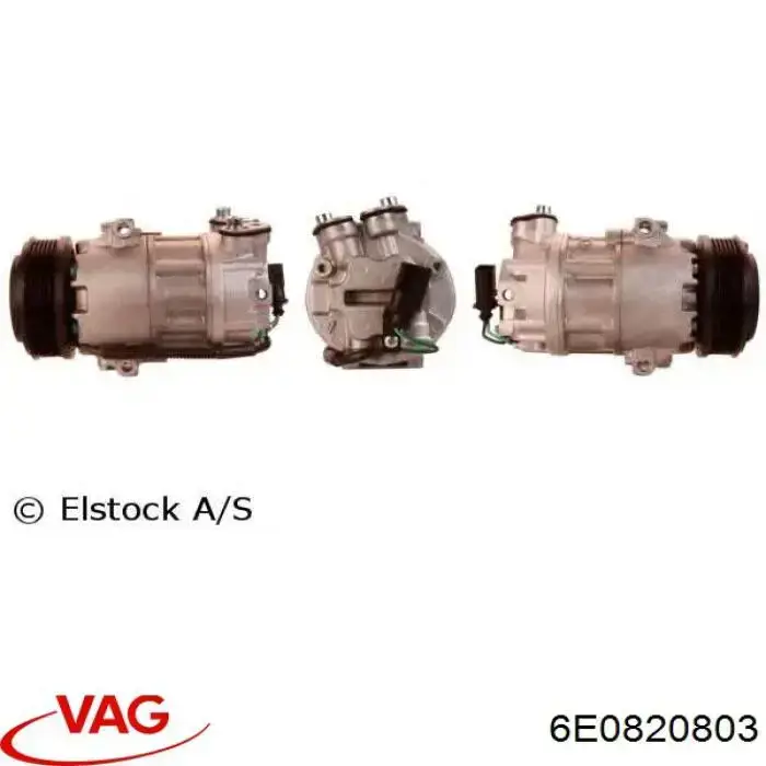 6E0820803 VAG Компрессор хладагента