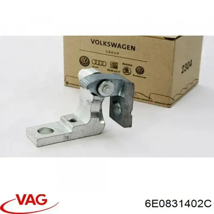 Дверной шарнир правый передний VAG 6E0831402C цена, от 5.07 USD