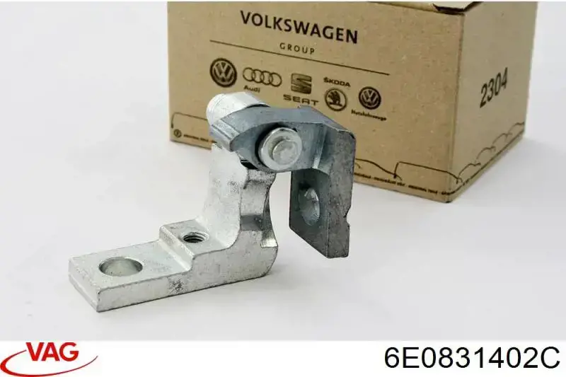 Дверной шарнир правый передний VAG 6E0831402B цена, от 6.30 USD
