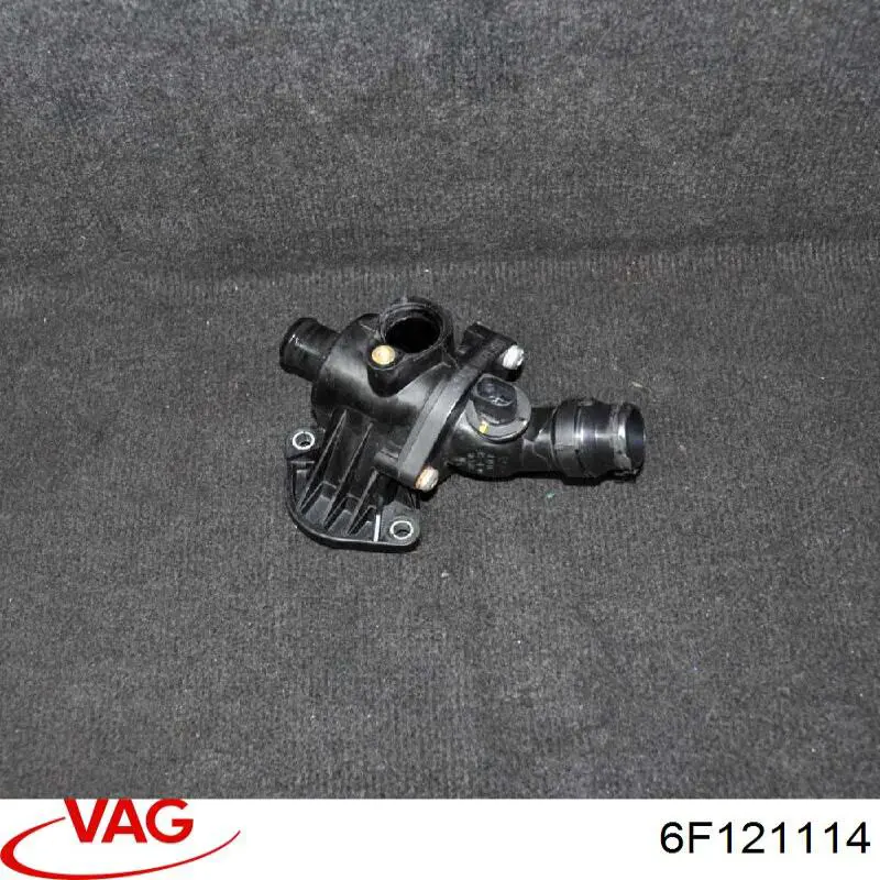 6F121114 VAG Корпус термостата в сборе