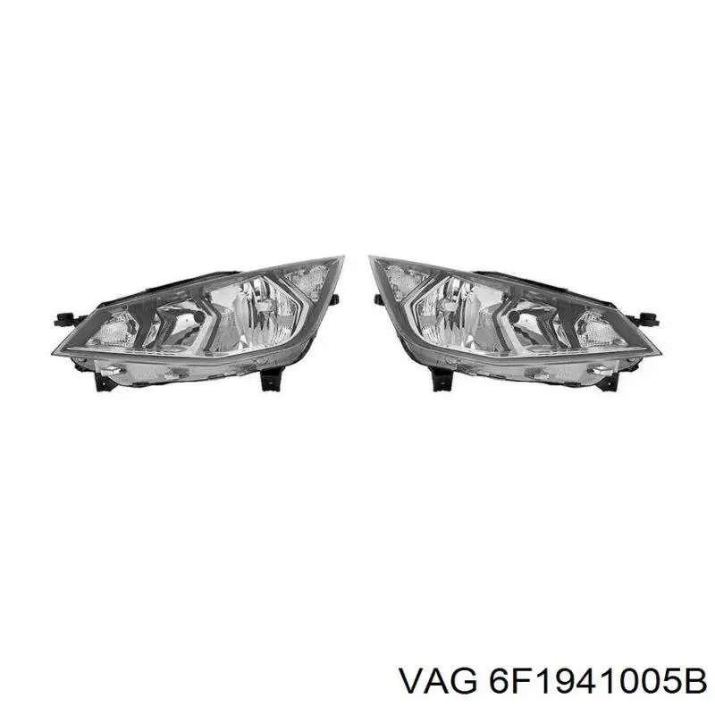 Фара левая VAG 6F1941005B цена, от 171.97 USD