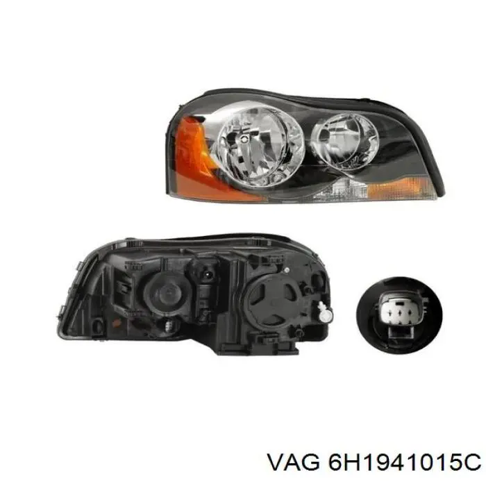 Фара левая VAG 6H1941015C цена, от 31.95 USD