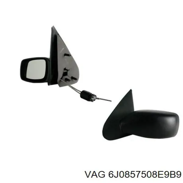 Правое зеркало 6J1857508G VAG