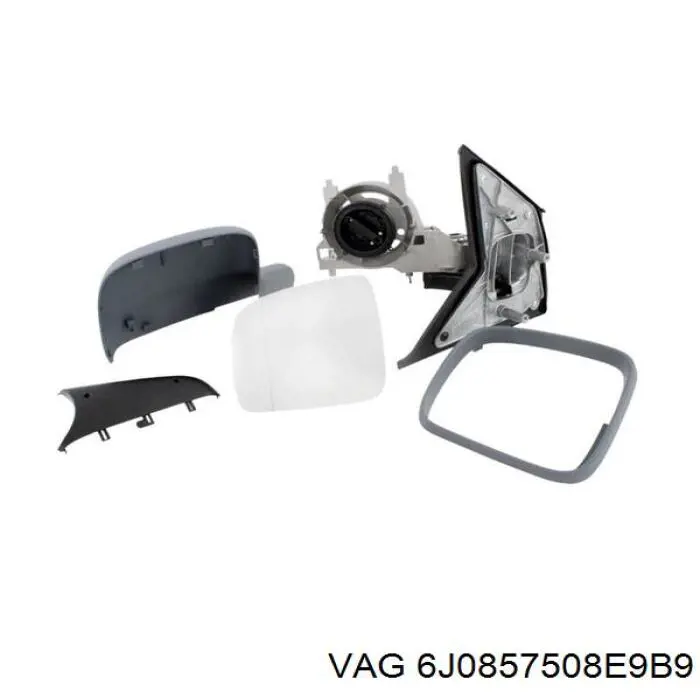 Наружное зеркало правое VAG 6J0857508E9B9 цена, от 92.06 USD