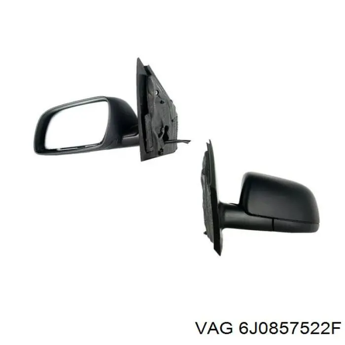 Стекло зеркала заднего вида, правого VAG 6J0857522 цена, от 12.34 USD