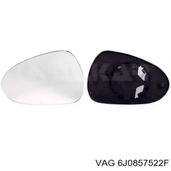 Зеркальный элемент правый VAG 6J0857522